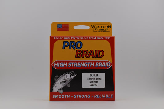 Probraid: Premium Braided Line (80 lb) (36.3 kg)